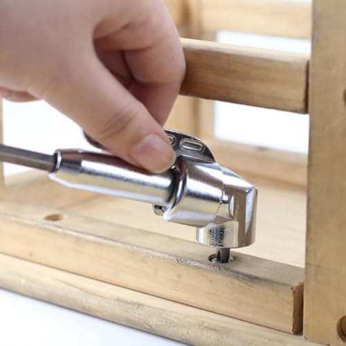 Drill Machine Attachment Tools 105 Degree Right Angle Drill Drive 1/4 Inch Hex Shank Screwdriver Attachment (normal) 5