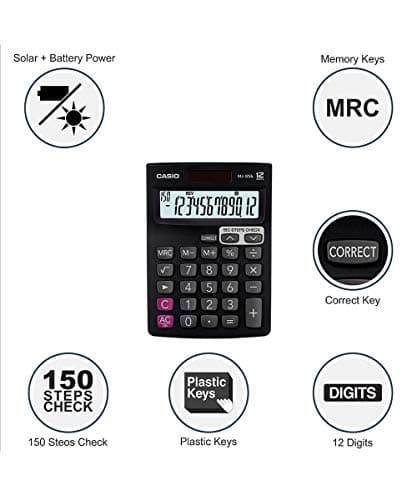 Casio MJ-12Sb Desktop Calculator 2