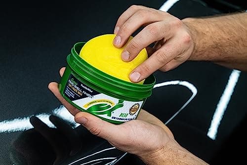 Turtle Wax Super Hard Shell Finish Paste Wax – Carnauba Car Wax Polish for Deep Gloss Shine, Paint Protection & UV Defence 2