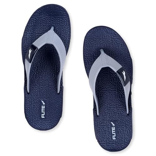 FLITE Men Navy Grey Slippers-10 UK (44 2/3 EU) (FL0330G_NVGY0010) 3