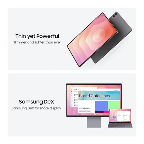 Samsung Galaxy Tab S11 Ultra with AI, Hexagonal S-Pen in-Box, 36.9 cm (14.6 Inch) Dynamic AMOLED 2X Display, 120Hz Refresh Rate, Pre Loaded Pro Apps, 12GB RAM, 256GB Storage, Wi-Fi Tablet, Silver 2