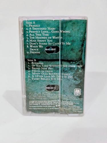 Sting - All This Time, Universal Music Audio Cassette, 16 Pop Songs Collection 2