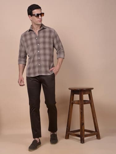 Crimsoune Club Men's Brown Trousers (30) 6