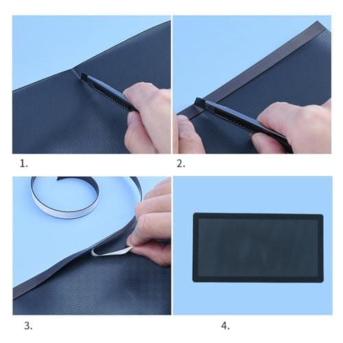 BNF® PC Case Dust Mesh Filter DIY for Computer Chassis Fan Cooling Fan Dust Cover 12x12cm| Computer Components & Parts |Fan Grills & Filters|1 Piece Computer Fan Dust Filter 5