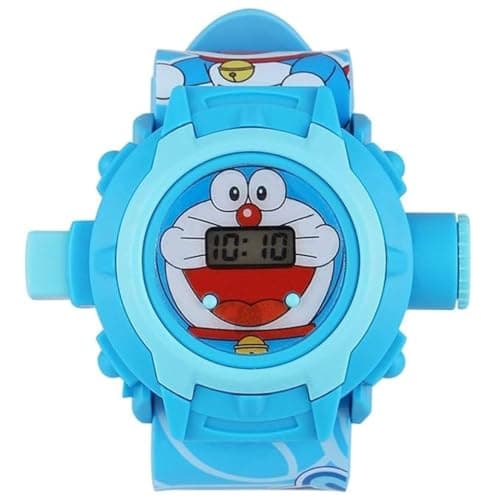 Acnos Brand- Digital 24 Images Projector SkyBlue Boy Watch for Kids Boy's Rubber Material Watch Diwali Gift Birthday Return Gift Best Digital Toy for Boy's Girl's 2