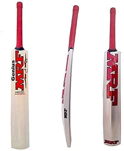 XTROKE Popular Willow Cricket Bat with Ball for Tennis Ball Grip Kids, Boys, Girls, Men, Wood (Size Full Size) 5