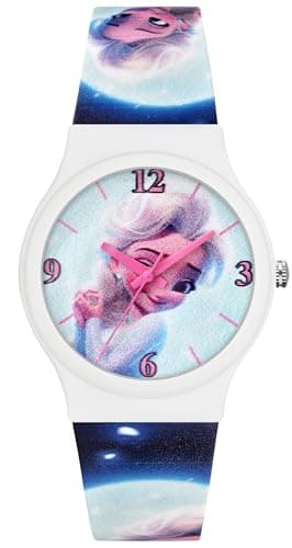 Acnos Kid's Happy Colorful Water-Resistant Durable Watch for Girls Kids Girl with Fun Designs Adjustable Strap Positive Messages Watch for Kids