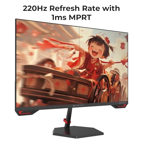 Zebronics S27A 27"" (68.5 cm) Gaming Monitor, 220Hz Refresh Rate, Fast IPS Display, HDMI, DP, FHD 1920x1080, 350nits Brightness, Built-in Speakers, ZGame Aid, Adaptive Sync, Bezel-less, Wall Mountable 2