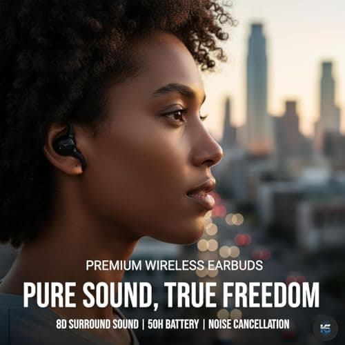 Drumstone TWS Bone Conduction Wireless Earphones – Open-Ear Bluetooth 5.3 Waterproof, 8H Playtime, Lightweight Comfort Fit for Running, Cycling, Gym & Daily Use KS 5