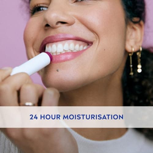 NIVEA Lip Balm, Fruity Berry Shine, 4.8gm, Purple 5