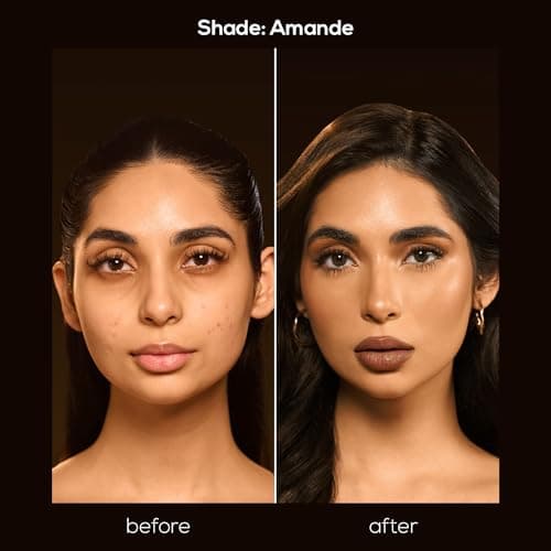 RENEE All Beige PRO HD 3 In 1 Compact,Concealer,Foundation-Amande,SPF 20,Matte Finish,High Coverage,Ultralight & Silky Smooth Finish,Enriched With Vitamin E,C & Aloe Vera-9 Gm,Beige 5
