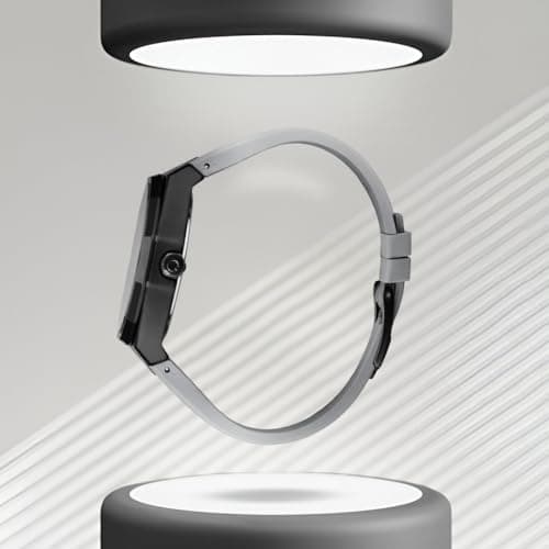 Carlington Nitro Series Analog Watches for Men | Unique Wheel Dial Design | Premium Silicone Strap | Stylish Sports Look | Quartz Movement Wrist Watches for Boys & Men_CT-7277 Grey 3