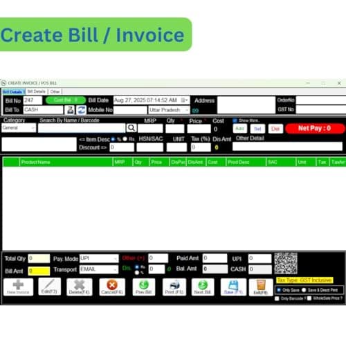 Retail Baba Billing Software Lifetime Validity Suitalbe For All Small Business Type | Latest Version (Email Delivery in 2 hours- No CD) 4