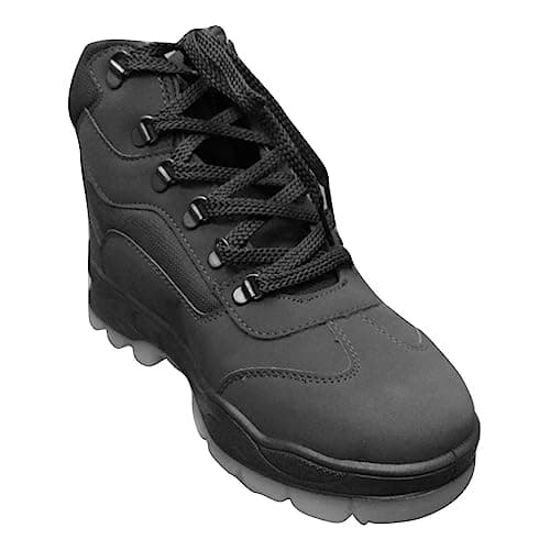 ADD GEAR CTR - HIGH ANKLE - Trekking Shoes Anti-Skid Hiking, Mountain Boots For Unisex in Action (Black),8 UK (Wide)