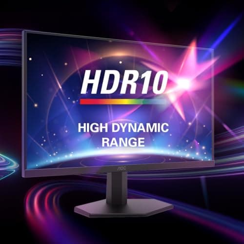 AOC 24G11ZE 23.8" FHD IPS Gaming Monitor - Black | 240Hz Refresh| 0.3ms MPRT, 1920 X 1080|Adaptive Sync| HDR10| 3-Sided Frameless| Low Input lag|Flicker Free| Low Blue Mode 5