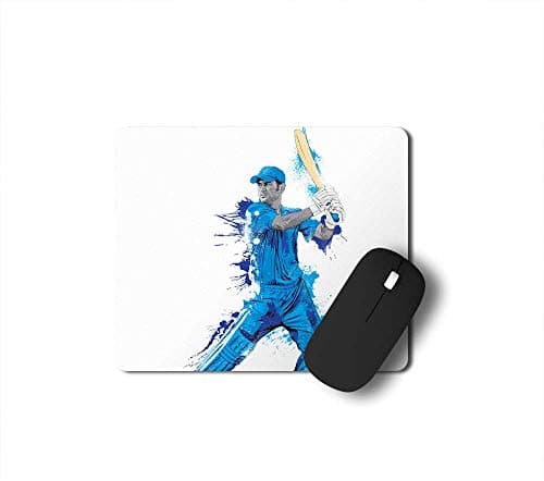 Tee Mafia Mahi White India Gaming Mouse Pad for Gamers | M.s Dhoni Mousepad | All Superhero Mousepad | Anti Skid Technology Mouse Pad for Laptops and Computers (All Superhero)