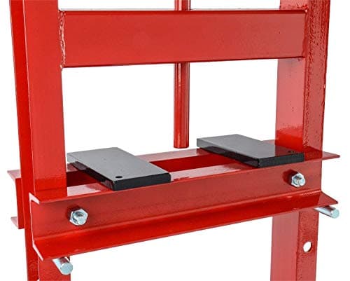 VOLTZ tools 6-Ton Hydraulic Shop Floor Press with Press Plates and H Frame is best for Gears and Bearings 3