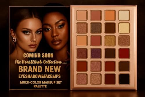 Beauzy 5 In 1 Makeup Book Palette Foldable, Portable, Long-Lasting | All-In-One Set With Contour, Blush, Highlighter & Eyeshadow | Universal Shades For All Skin Tones & Looks (Fashion Edition) 2