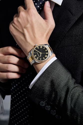 Giordano Classic Formal Analog Watch for Men with Stainless Steel Strap and Roman Numeric Indices -GZ-50112 2