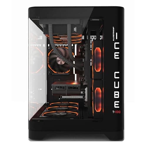 ALKETRON Icecube T100 - Gaming Desktop pc - i5 Core 14th Gen with UHD730 Integrated Graphics(Ready to use DDR5 CPU Tower Box Piece - Upgrade Plus Edition) 5