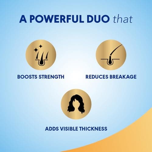 Clinic Plus Strong & Thick Shampoo with Rice Water, Protein + Vitamin E for Hair Strengthening, Breakage Reduction and Thicker Hair,355 ml. 4