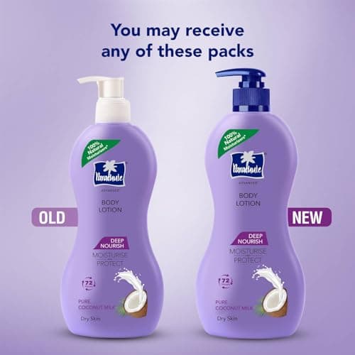 Parachute Advansed Deep Nourish Body Lotion for Women & Men, Dry Skin, 400ml | Pure Coconut Milk, 100% Natural, 72h Moisturisation 3