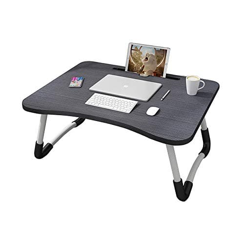 MemeHo® Smart Multi Purpose Laptop Table and Gaming Mouse Pad Combo (Black) 4