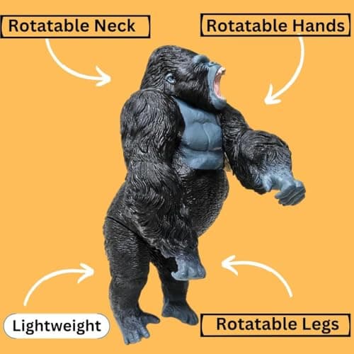 RVM Toys Gorilla King Kong Action Figure Height 18 cm PVC Figurine Plastic Material Collectible Toy for Kids Boys 2