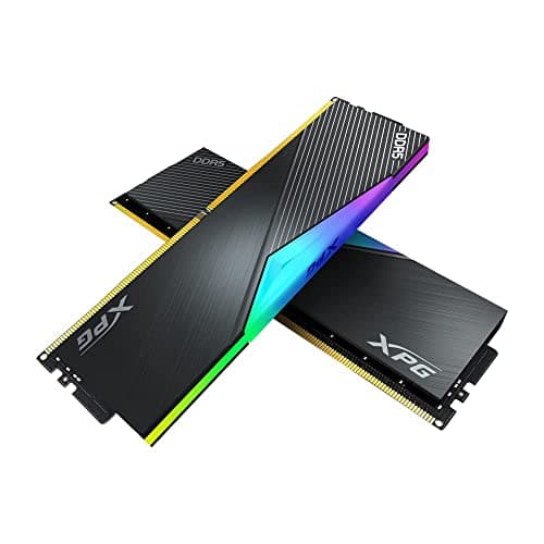 XPG Adata Lancer RGB 32GB (1 * 32GB) DDR5 6000 Mhz CL 30-40-40 1.35V Desktop Ram Memory - AX5U6000C3032G-CLARBK 2