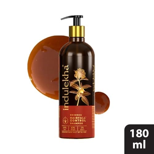 Indulekha Bringha Ayurvedic Shampoo 200 ml|| for Hair Fall Control|| With Bringharaj Extracts|| Amla|| Shikakai - Paraben Free|| For Men & Women 2