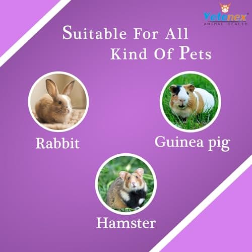 VETENEX Rabbit Vita - Vitamin & Amino Acids Supplement for Rabbit, Guinea Pig & Hamsters - 500 ML 4