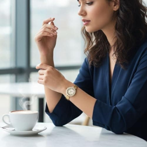 CLEO Be Bold Be You Luxury Gold Fashion Watch for Women | Jewellery Inspired Bracelet Wrist Watch 2