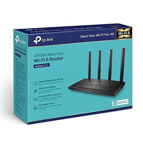 TP-Link Archer AX12 AX1500 Wi-Fi 6 Router | Dual-Band Gigabit Wireless | MU-MIMO & OFDMA | Beamforming & WPA3 Security | Easy Setup via Tether App |High-Speed Coverage for Home, Gaming & Smart Devices 4