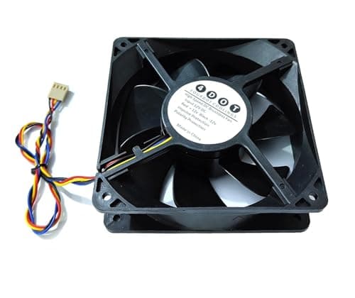 Fourdot 120mm 5Inch Cabinet Cooling Fan 12V Model 12038 (PWM Motherboard Connector) 3