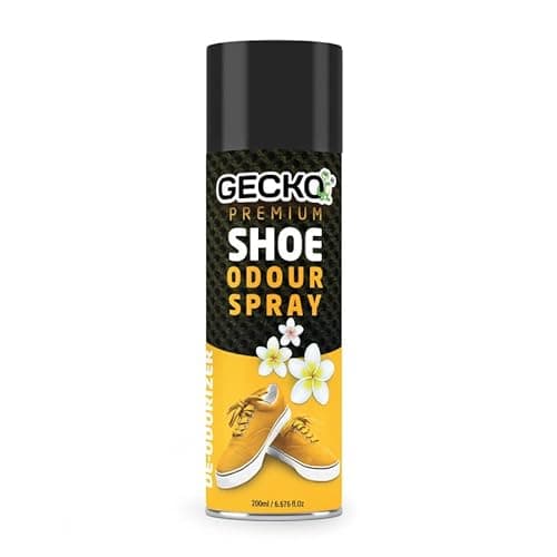 Gecko Natural Shoe & Sneaker Spray | Powerful Odour Eliminator & Deodorant | Advanced Shoe Smell Remover, Cleaner & Freshener for All Footwear Types with Long-Lasting Freshness – FORMULATION 101X