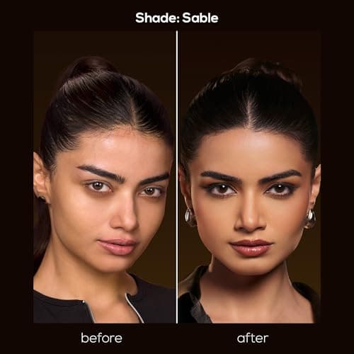 RENEE PRO HD 3 In 1 Compact - Sable 9 Gm, Works As Concealer, Foundation & Powder, SPF 20, Matte Finish, High Coverage, Ultralight & Silky Smooth Finish, Enriched With Vitamin E, C & Aloe Vera 5