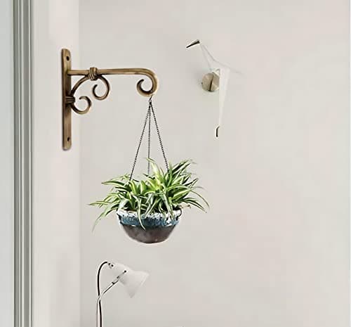 Amazon Brand - Umi Brass Wall Lantern Diya Hanger | Versatile Hanging Decor for your Home and Garden 3