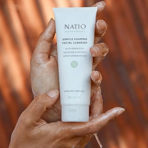 Natio Australia Aromatherapy Gentle Foaming Facial Cleanser, 100 ml - Face Cleanser with Aloe Vera - Face Wash for Moisture Balance for All Skin Types 3