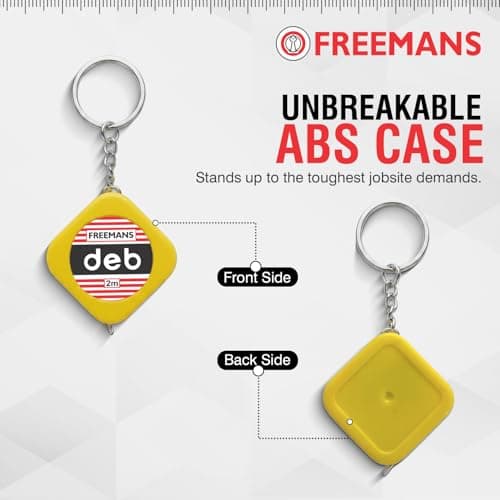 FREEMANS DEB 2m Measuring Tapes - Set of 10 Pieces 3
