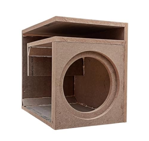 NRS AUDIO 8 inch L-Port Car Subwoofer Box [ F-8 in L-Port ] 2