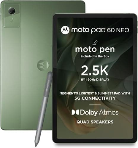 Motorola Pad 60 Neo (Pantone Bronze Green, 8GB RAM, 128GB Storage)