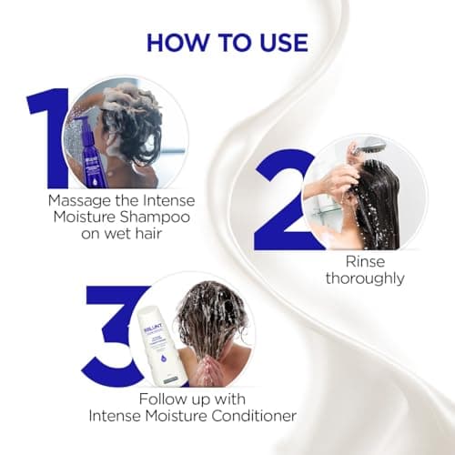 Bblunt Intense Moisture Shampoo with Jojoba and Vitamin E for Dry & Frizzy Hair | Moisturizes & Hydrates | Adds Shine | For Men & Women | 300 ml 4