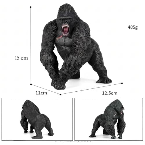 RVM Toys Gorilla King Kong Action Figure Height 18 cm PVC Figurine Plastic Material Collectible Toy for Kids Boys 3