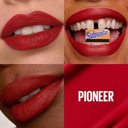 Maybelline New York Super Stay Matte Ink Liquid Lipstick, Matte Finish, 5g - 20 Pioneer 2