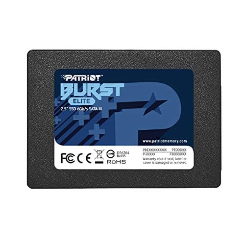 Patriot Memory Burst Elite SATA 3 240GB SSD 2.5 Inch Solid State Drive PBE240GS25SSDR