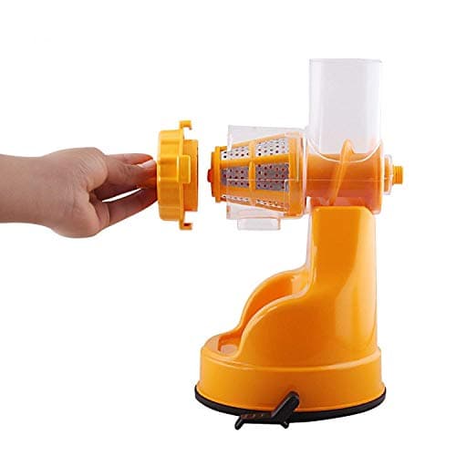 Juicer For Home Tekcool Portable Juicer Machine Juicer Hand for Vegetables with Steel Handle Vacuum Locking System, Shake, Fruit Machine for All Fruits (Multi1) 4