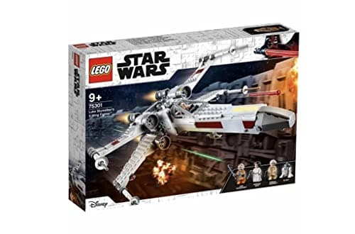 LEGO Star Wars Luke Skywalker’s X-Wing Fighter 75301 Building Kit (474 Pieces)