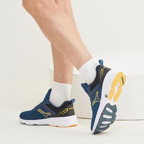 Campus Men's Hurricane BT.GRN/BLK Running Shoes - 9UK/India 6G-842 3