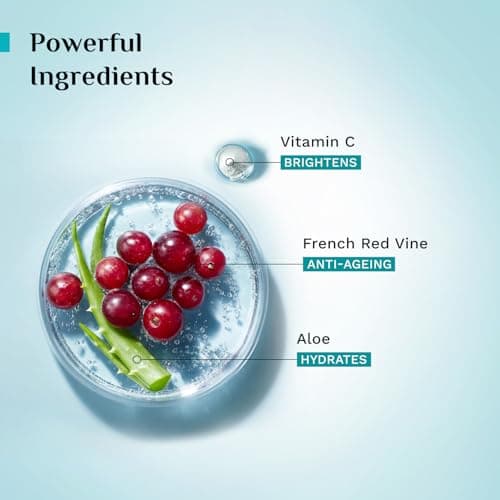 Pilgrim French Red Vine Face Wash with Vitamin C & goodness of Aloe for Anti Ageing & Dark Spots |Face wash for dry skin | Face cleanser for dry skin | Men and Women|100ml 4