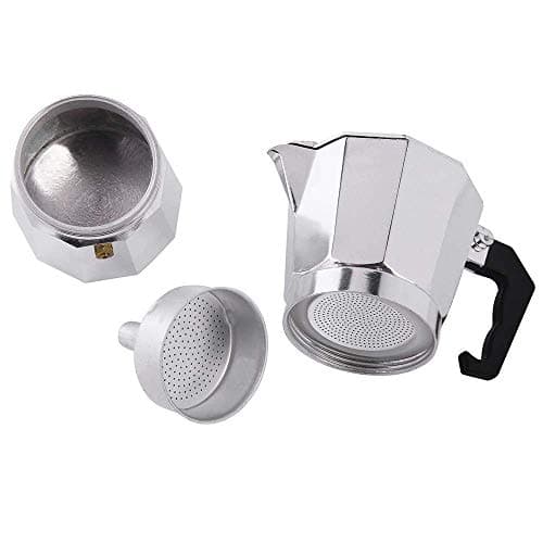 THW Aluminium Italian Espresso Coffee Maker/Filter Coffee Maker Percolator for 6 Cups of Coffee- Moka Pot, 300 ML 4